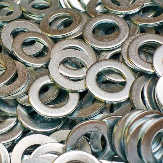 arandelas de aluminio